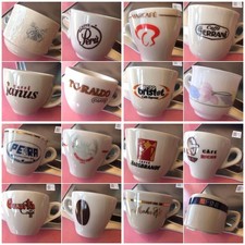 48 Tazzine caffè BAR vintage