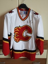 Maglia Hockey NHL CCM Calgary Flames Signed