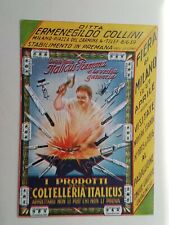 Cartolina Pubblicitaria Ermenegildo Collini Coltelleria Italicus Premana Como