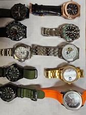 Lotto Orologi Misti Nuovi Pochi Servono Batteria e Pochi Da Riparare - 10 Pezzi