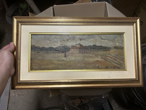 Dipinto del 900 paesaggio - '900,