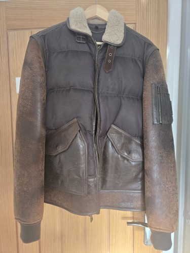Giacca pelle belstaff 42uk - pelle,