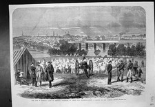 Antique Old Print War America