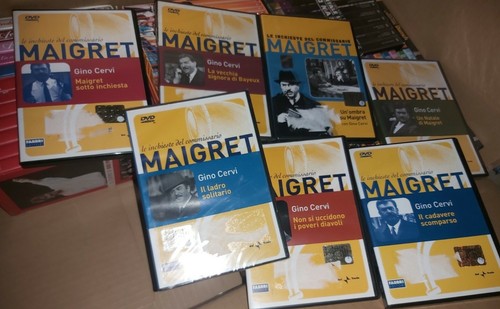 Dvd maigret con - maigret, gino
