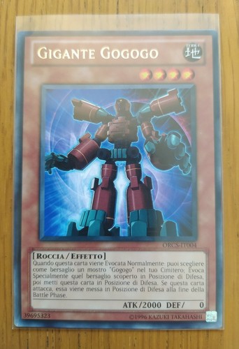 Carta gigante gogogo - yu-gi-oh-,