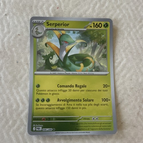 Nintendo pokémon serperior - pokémon,