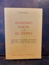 1975 Roheim ANIMISMO MAGIA E IL RE DIVINO Astrolabio esoterica