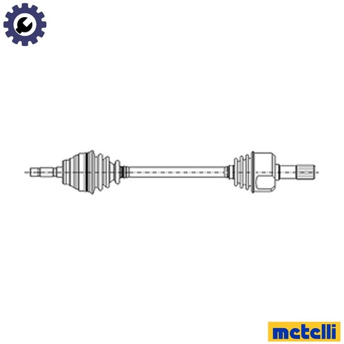 Albero motore 0988 - motore, 17-0988