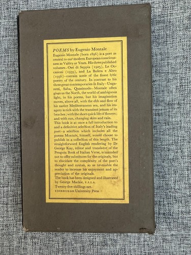 Eugenio montale poesie - eugenio, poesie/poems