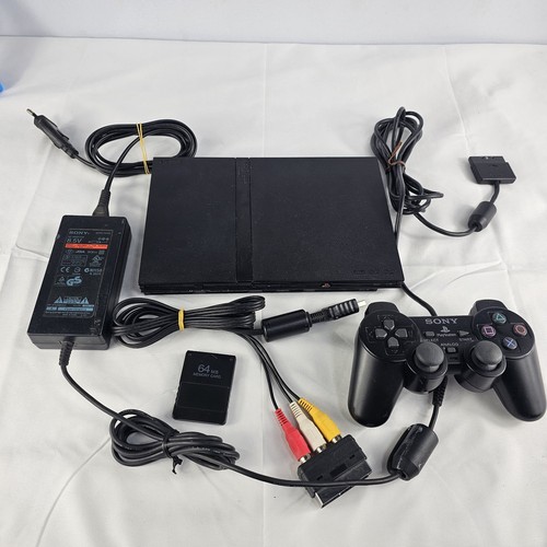 Console sony ps2 slim - sony,
