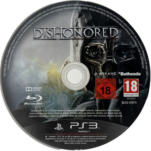 Dishonored per sony ps3 - ps3,