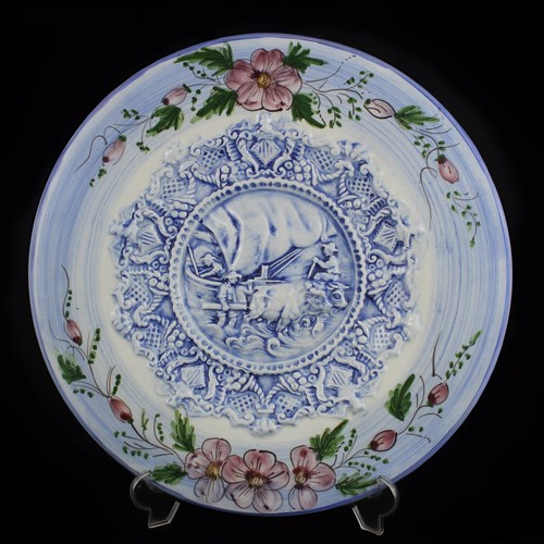 Piatto decorativo ceramica - in,