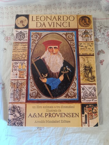 Leonardo vinci pop - up, libro