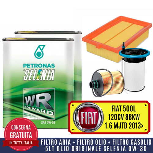Kit tagliando fiat 500l 6 - kit,
