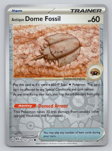 Carta pokemon antica - carta,