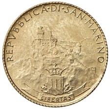 San Marino 1 Scudo oro 1984