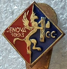 Distintivo calcio ⚽ GENOA spilla GENOVA badge LIGURIA pin VENTENNIO con PIEDINO 