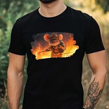 T-shirt uomo topo come
