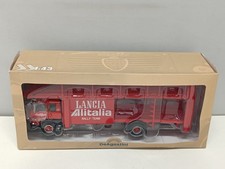 1/43 CAMION DE AGOSTINI Fiat 673N Bisarca LANCIA ALITALIA 1976 Rosso uscita n.30