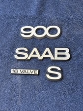 1989 Saab 900 S Rear Emblems