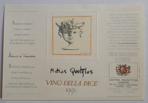 Etichetta vino della - etichetta, 1992