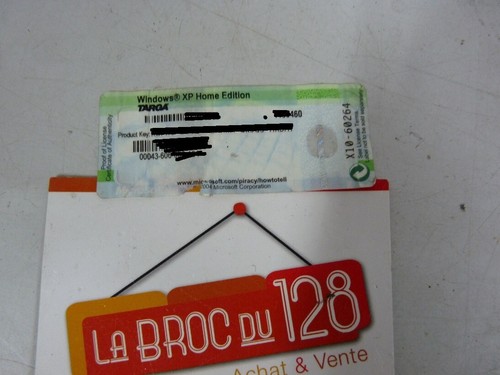 Sticker cle licence - sticker, de