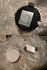 INTEC LIGHT Xanto faretto LED ad incasso rotondo bianco 12W controsoffitto