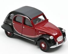 CITROEN 2 CV Charleston - 1982 - rosso scuro / nero - Norev 1:54
