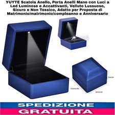 Scatola anello porta anelli - porta,