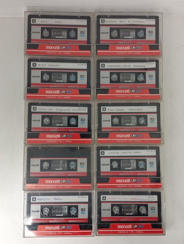 Lotto 10x maxell 1986 - lotto,