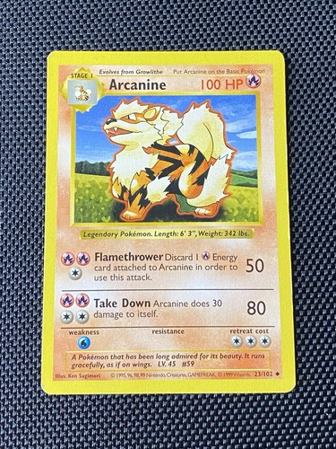 Arcanine set base 23 - set, 23/102