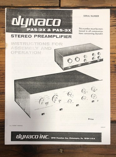 Dynaco pas 3x - dynaco, pas-3x