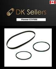 New Belts for Pioneer CT-F550