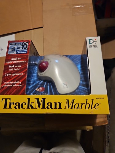 Mouse logitech trackman marble - trackman,