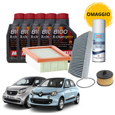 KIT TAGLIANDO 5 LT OLIO MOTUL
