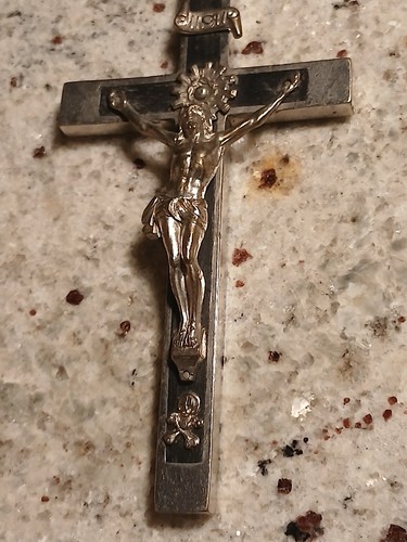 Crocifisso pettorale tedesco - crocifisso,
