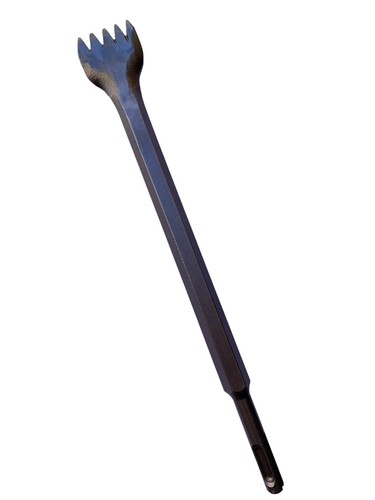 Scalpello dentato attacco sds - scalpello,