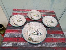 albisola  lotto di 4 piatti