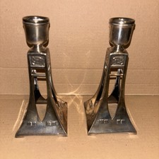 Coppia di candelabri Art