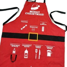 Christmas Barbeque Bib Apron