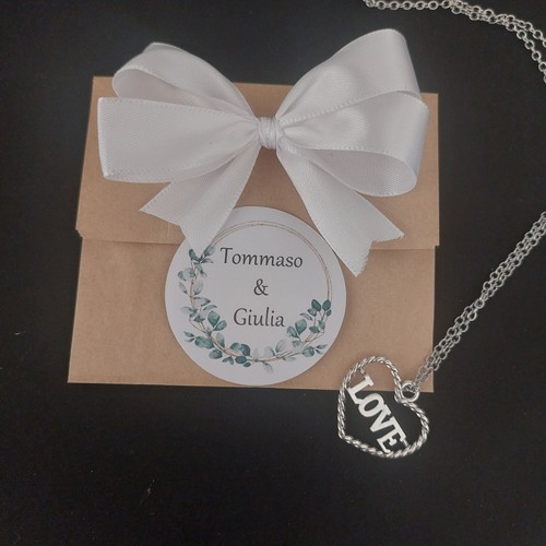 Bomboniere segnaposto collana - segnaposto,