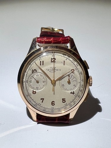 Tavannes cronografo 37mm - cronografo,