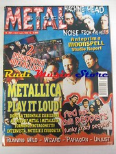 rivista METAL SHOCK 291/1999 +POSTER Metallica Red Hot Chili Peppers Wild  No cd
