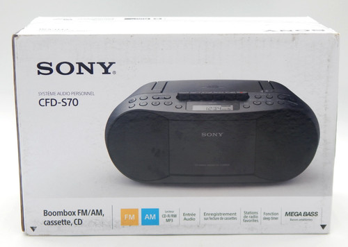Sony cfd s70 - sony, cfd-s70