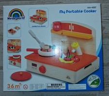 GIOCO MY PORTABLE COOKER CUCINA PORTATILE WW-4557 WONDERWORLD + SCATOLA ORIGINAL