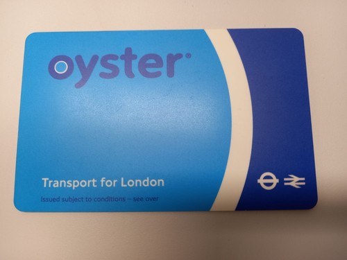 Oyster card transport - card,