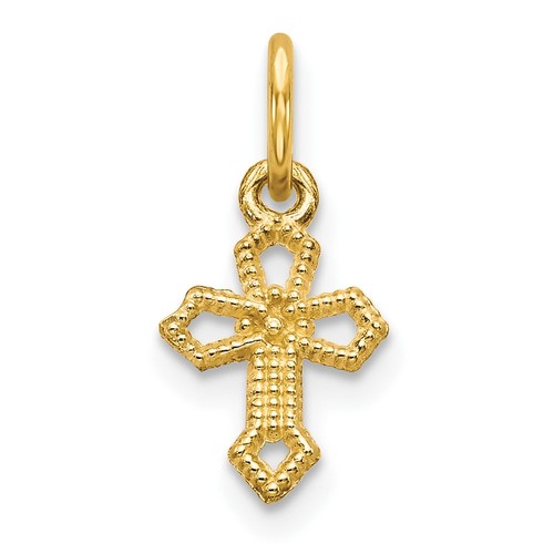 Ciondolo mini croce oro - mini,