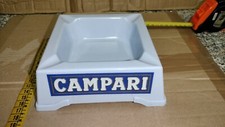 Grande Posacenere Vintage Da Collezione Pubblicitario Campari Come Da Fotografie