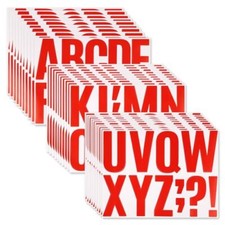 30 Fogli Lettere Adesive