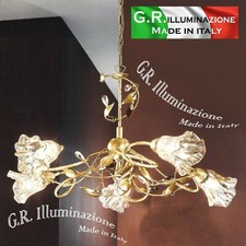 LAMPADARIO IN FERRO BATTUTO 5